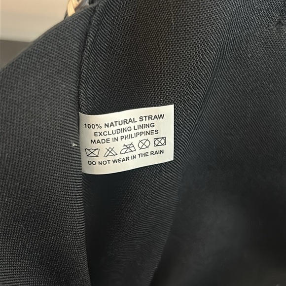 Asiallery Toronto Black & Tan Buntal Woven Handbag Artisan-Made, Patchwork - Picture 9 of 16